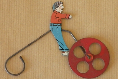 Cyclistes miniatures rétro vintage n°25