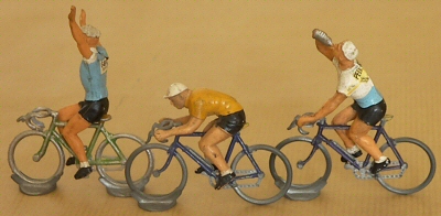 Cyclistes miniatures rétro vintage n°45