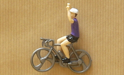 Cyclistes miniatures rétro vintage n°26