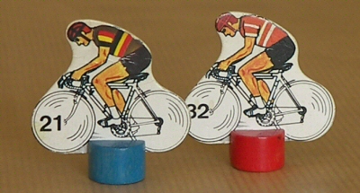 Cyclistes miniatures rétro vintage n°72
