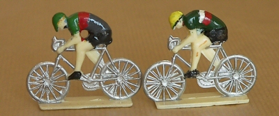 Cyclistes miniatures rétro vintage n°79