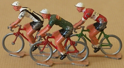 Cyclistes miniatures rétro vintage n°49
