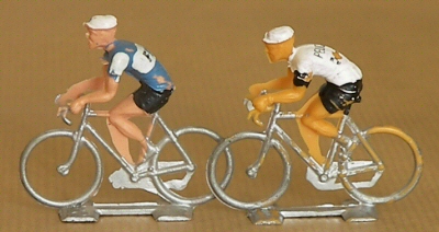 Cyclistes miniatures rétro vintage n°17
