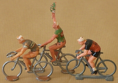 Cyclistes miniatures rétro vintage n°52