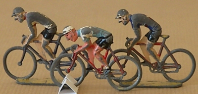 Cyclistes miniatures rétro vintage n°40