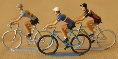 Cyclistes miniatures rétro vintage n°56