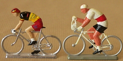 Cyclistes miniatures rétro vintage n°67
