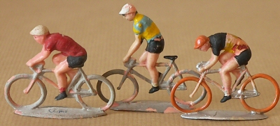 Cyclistes miniatures rétro vintage n°60