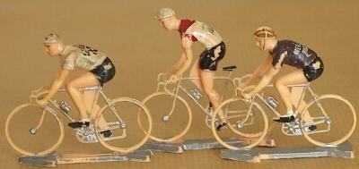 Cyclistes miniatures rétro vintage n°77
