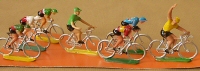 Cyclistes miniatures rétro vintage n°64