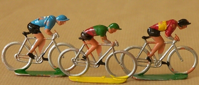 Cyclistes miniatures rétro vintage n°64