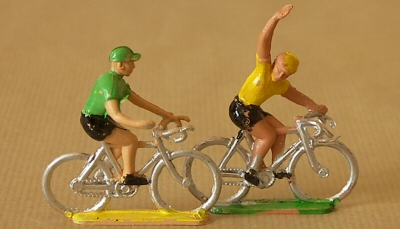 Cyclistes miniatures rétro vintage n°62