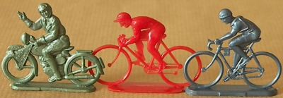 Cyclistes miniatures rétro vintage n°23
