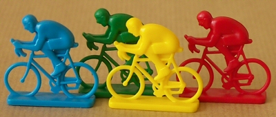 Cyclistes miniatures rétro vintage n°71