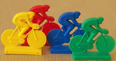 Cyclistes miniatures rétro vintage n°24