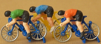 Cyclistes miniatures rétro vintage n°28