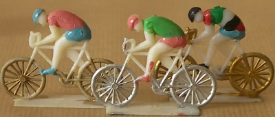 Cyclistes miniatures rétro vintage n°78