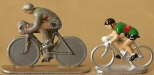 Cyclistes miniatures rétro vintage n°37