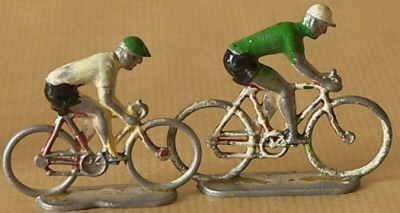 Cyclistes miniatures rétro vintage n°80