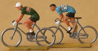 Cyclistes miniatures rétro vintage n°68